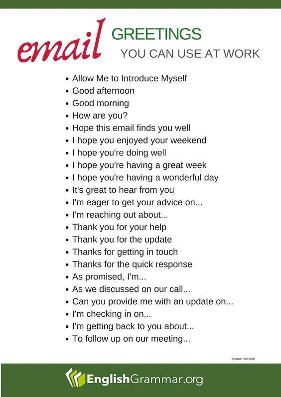 The Best Email Phrases You Can Use at Work